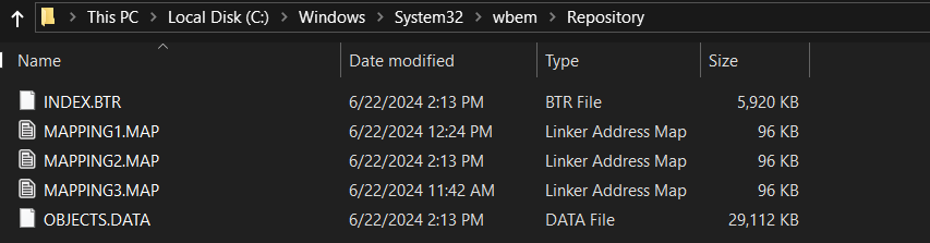 Figure 3: Object Repository Path